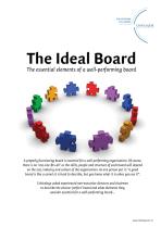 The Ideal Board - the essential elements of a well-performing board